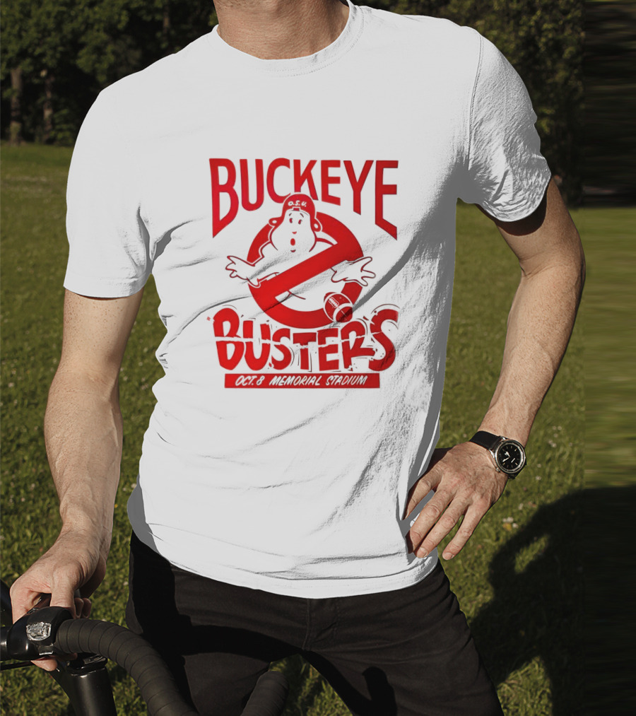Buckeye Busters Oct 8 Memorial Stadium Indiana Hoosiers OSU T-Shirt