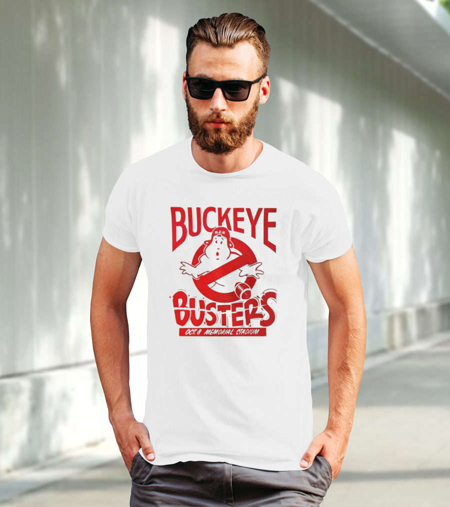 Buckeye Busters Oct 8 Memorial Stadium Indiana Hoosiers OSU T-Shirt