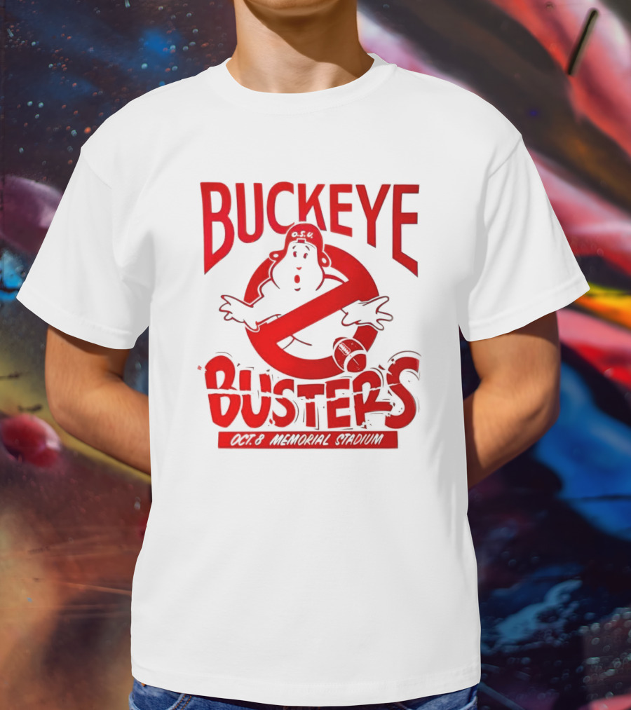 Buckeye Busters Oct 8 Memorial Stadium Indiana Hoosiers OSU T-Shirt