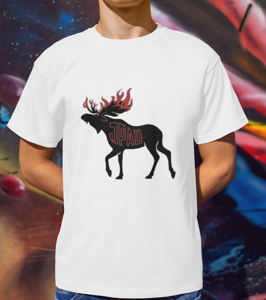 JPAD Flaming Moose Design Jared Jpad Padalecki T-Shirt