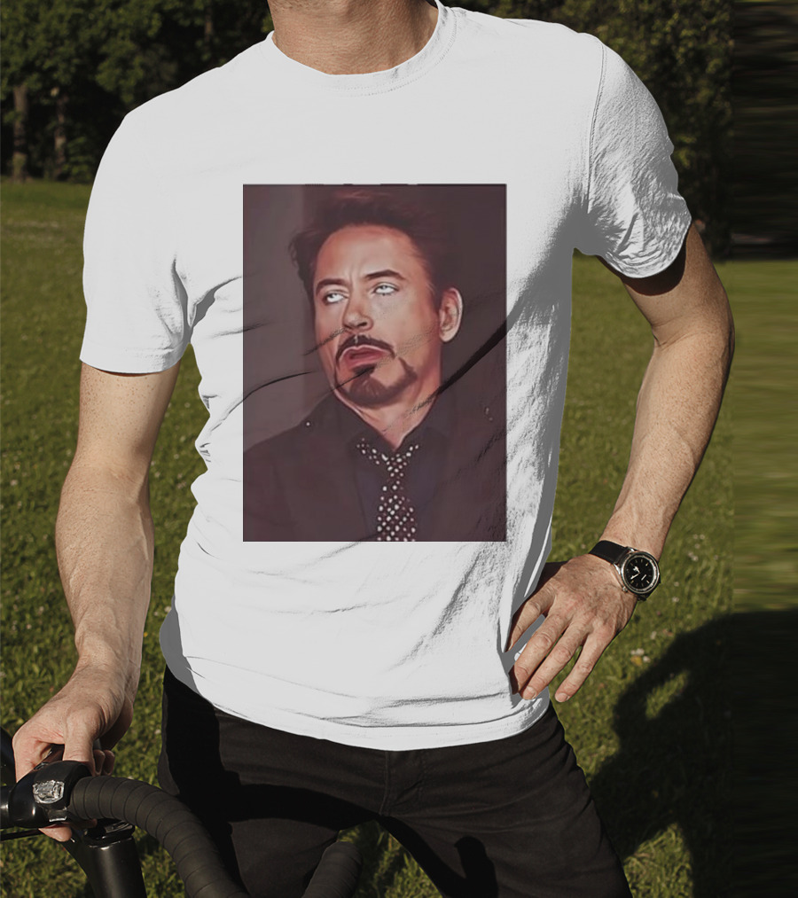The RDJ Eye Roll Meme Face T-Shirt