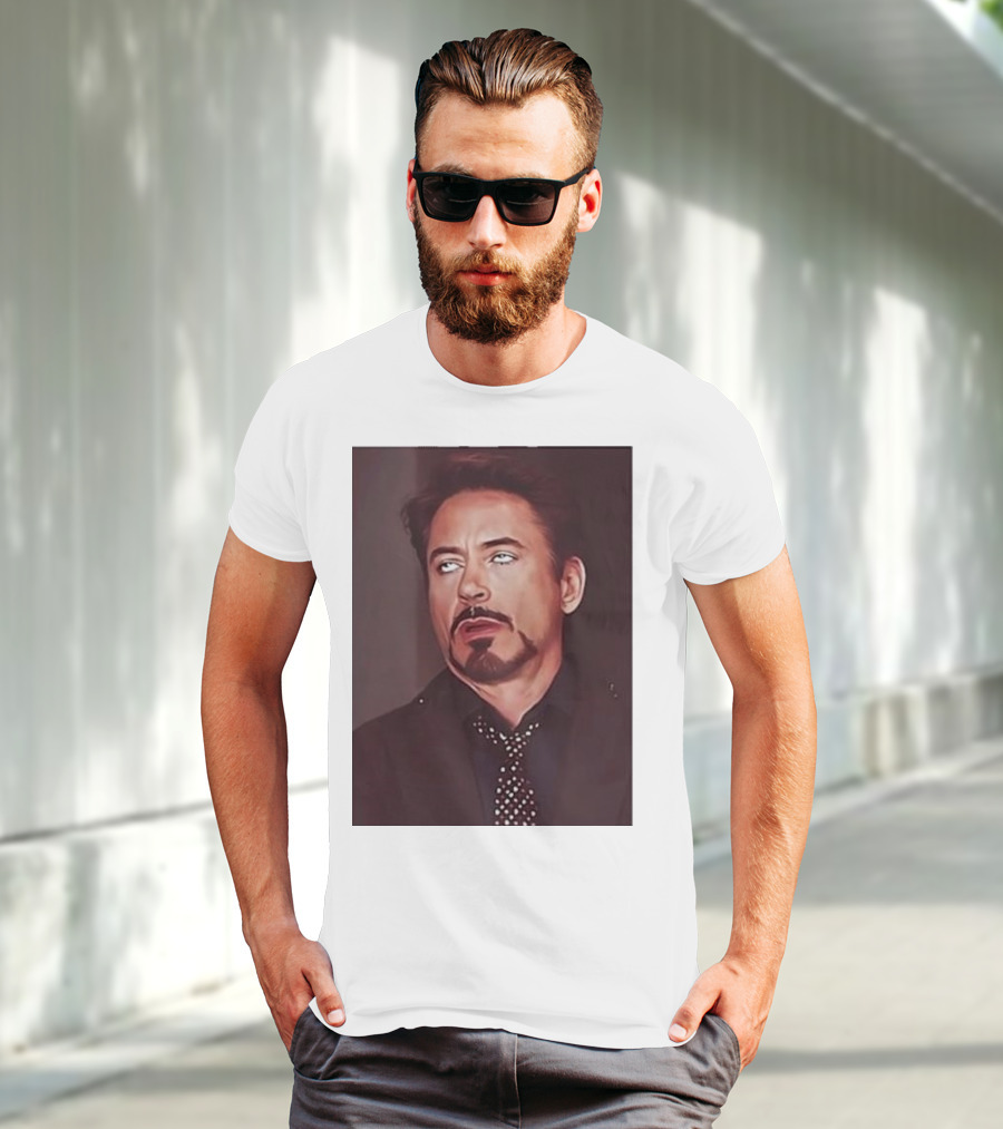 The RDJ Eye Roll Meme Face T-Shirt