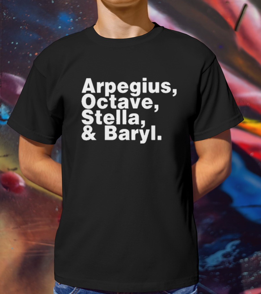 Daft Punk Arpegius, Octave, Stella, And Baryl T-Shirt