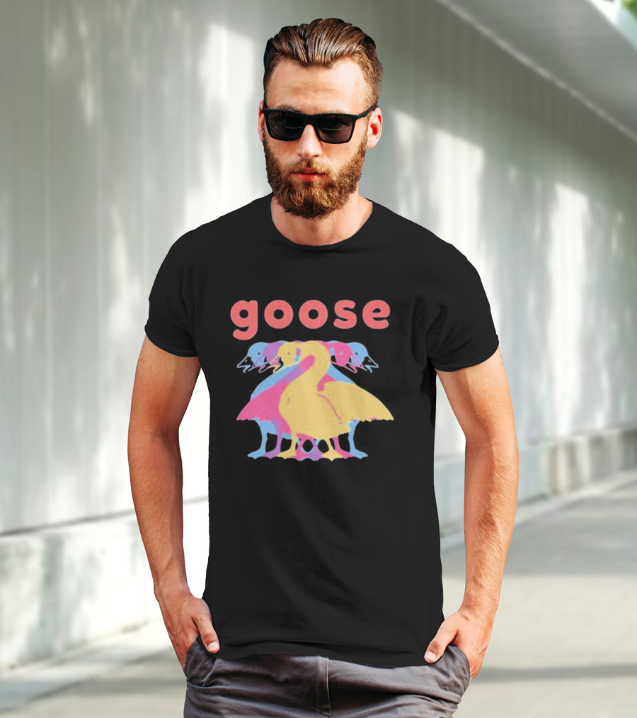 Goose 5 Multi-Colored Layered T-Shirt