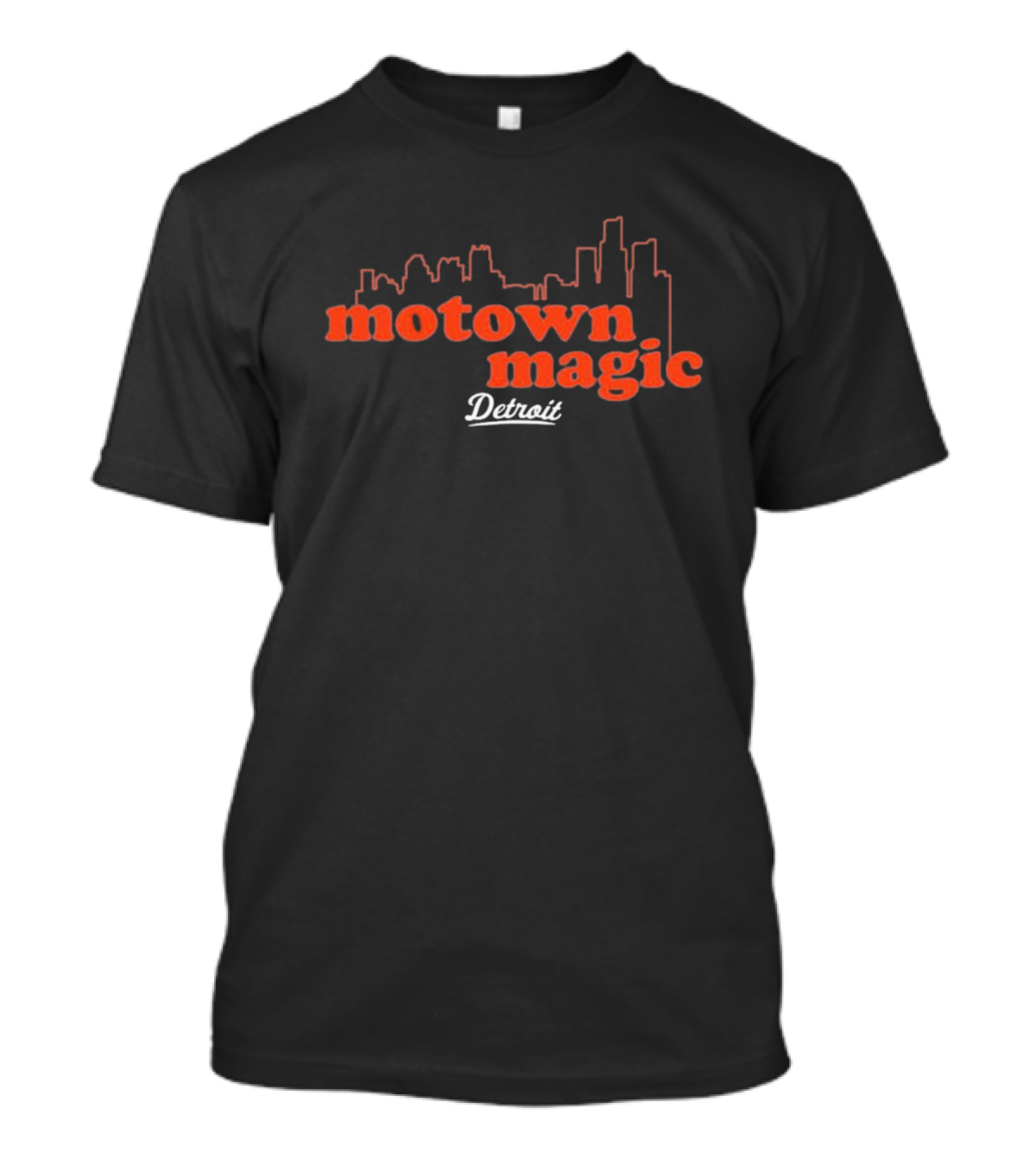 MLB Detroit Tigers Motown Magic Skyline Detroit T-Shirt