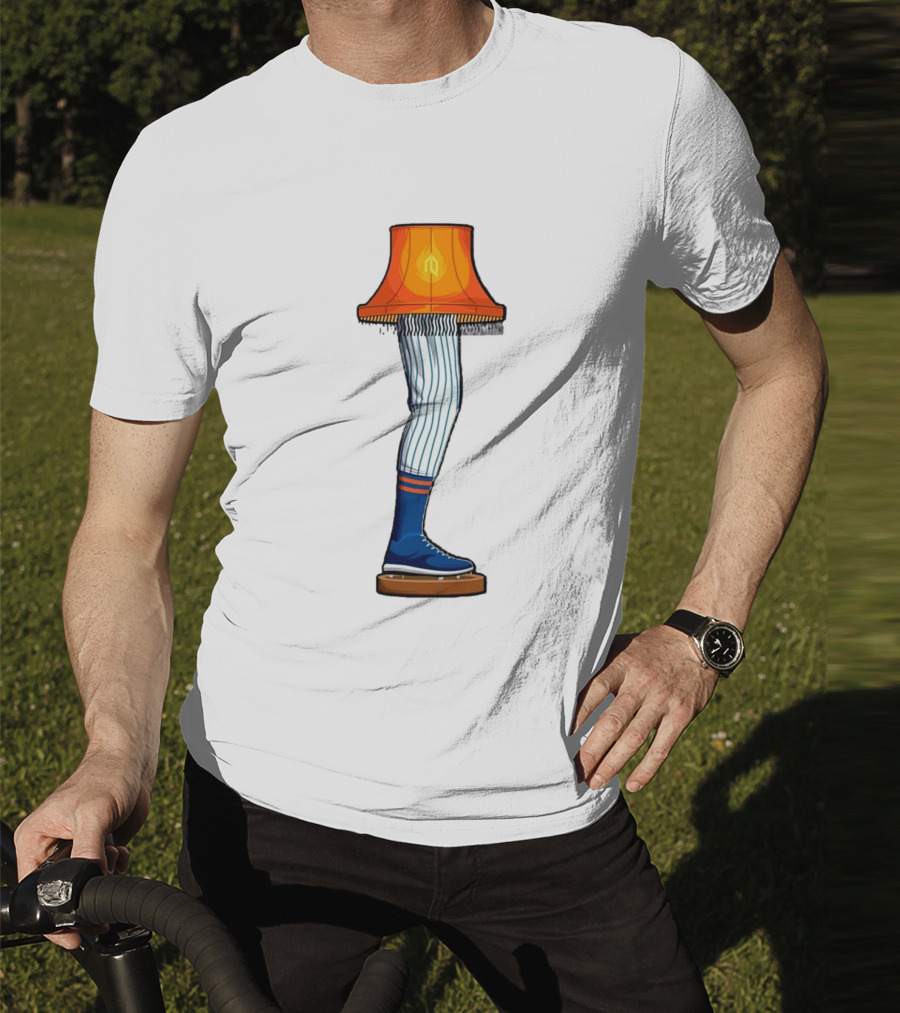 LGM Leg Lamp New York Mets MLB Baseball T-Shirt