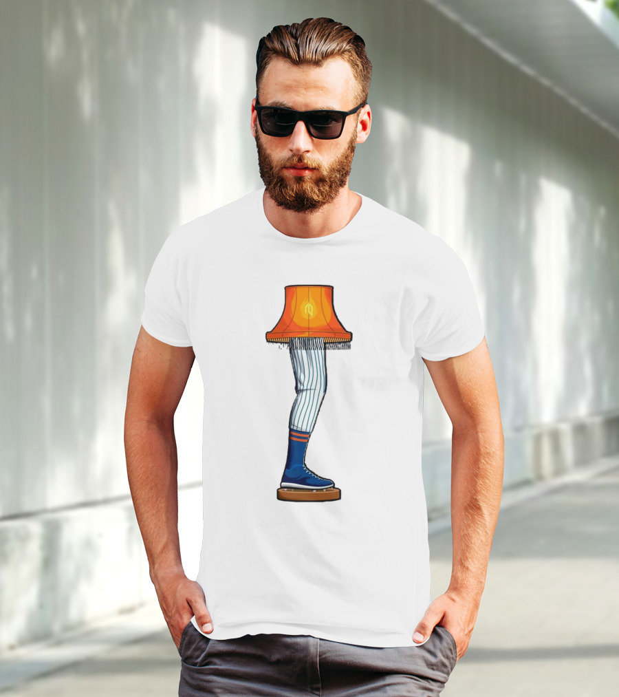LGM Leg Lamp New York Mets MLB Baseball T-Shirt