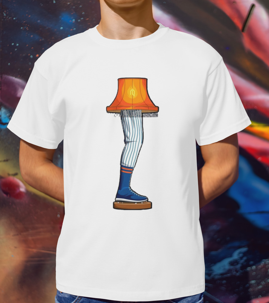 LGM Leg Lamp New York Mets MLB Baseball T-Shirt