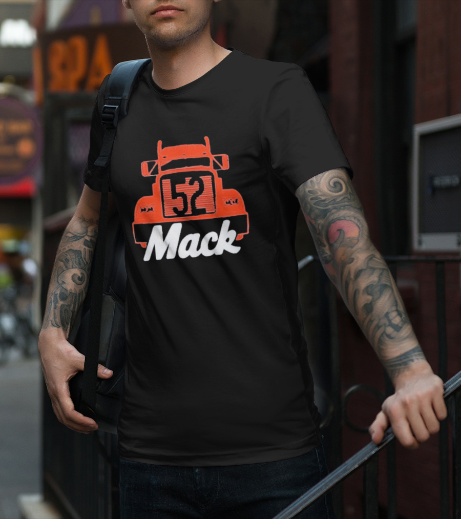 Mack Truck 52 Classic Red Semi Front T-Shirt