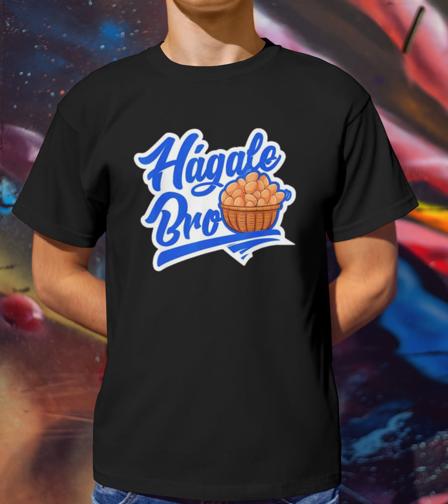 Hágale Huevos Bro El Salvador Basket Gift T-Shirt