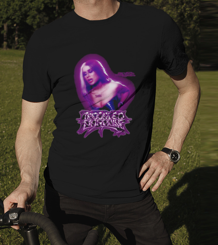 Slayyyter Troubled Paradise Purple Aura T-Shirt
