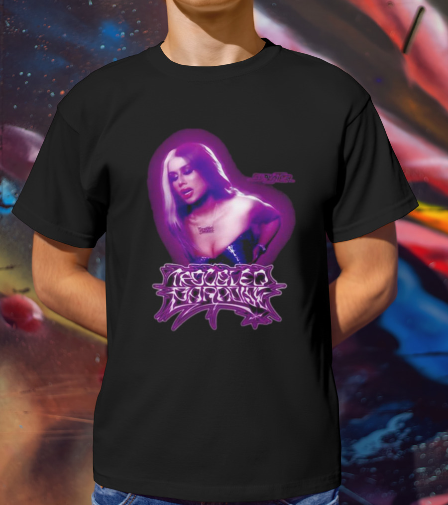 Slayyyter Troubled Paradise Purple Aura T-Shirt