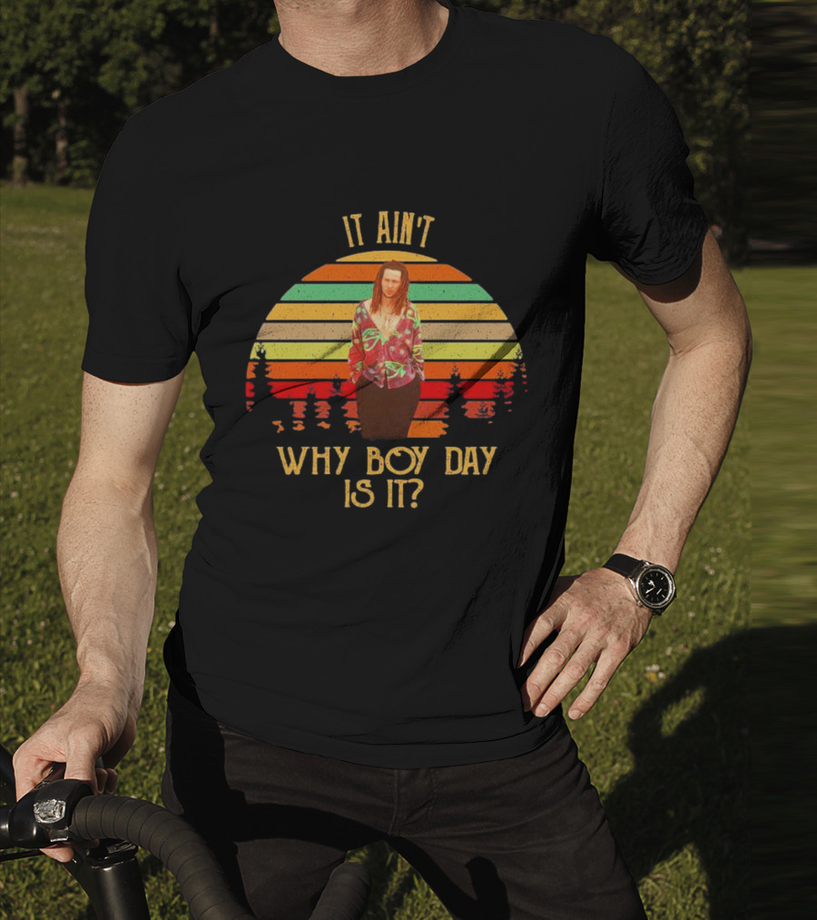 Drexl Spivey It Ain’t White Boy Day Is It Vintage Retro Sunset T-Shirt