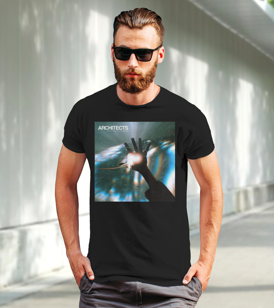 ARCHITECTS The Sky, The Earth And All Between Hand Through Light Rays T-Shirt