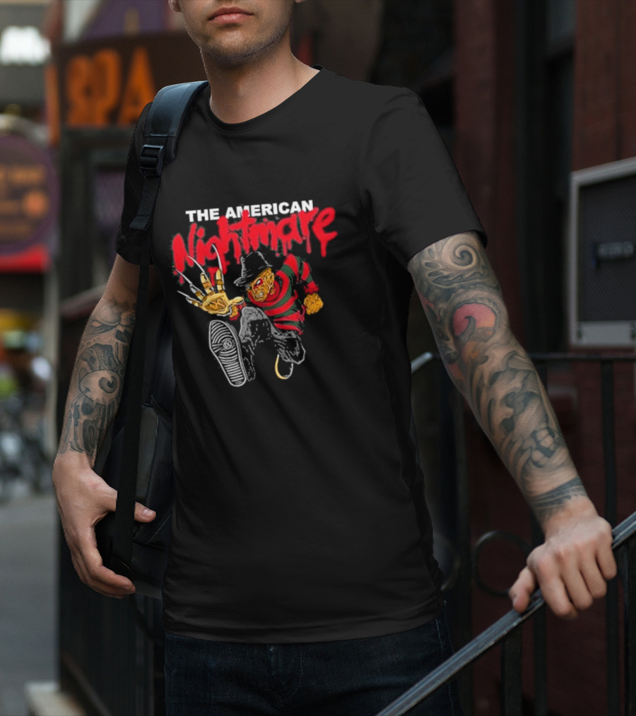 The American Nightmare Freddy Krueger Inspired Psychos Only Night Comes Creeping T-Shirt