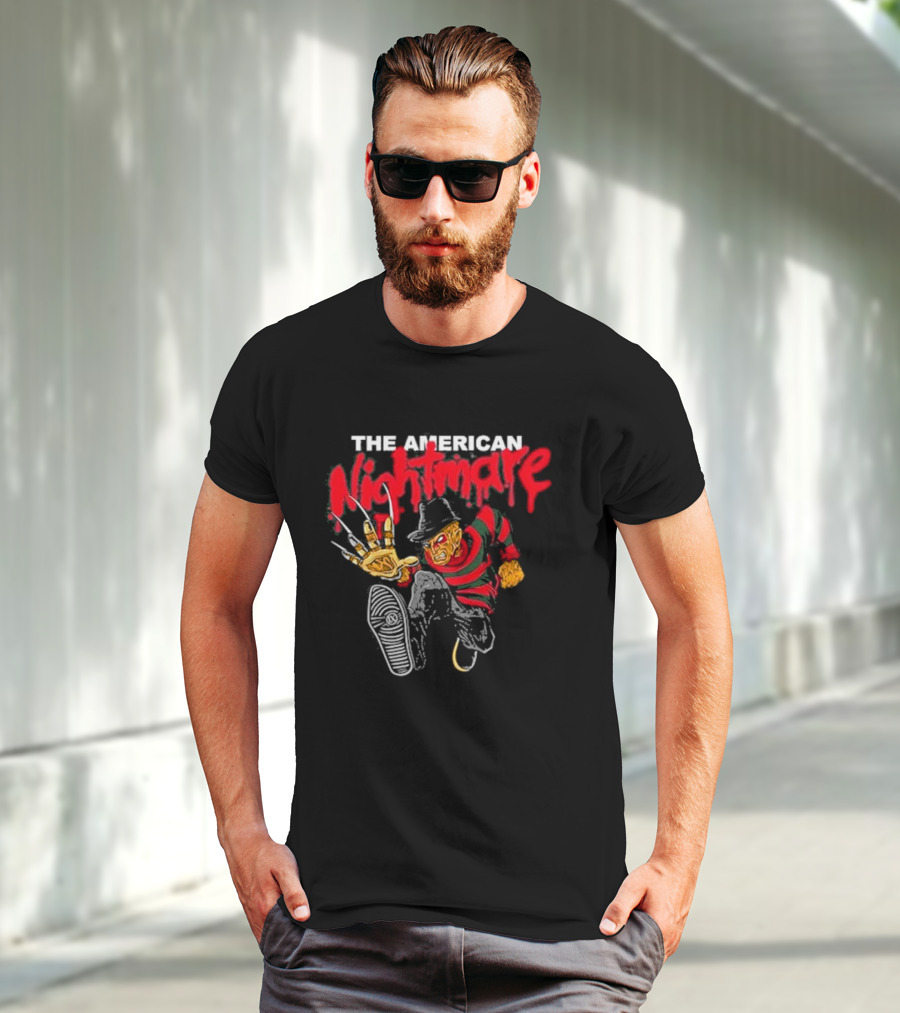 The American Nightmare Freddy Krueger Inspired Psychos Only Night Comes Creeping T-Shirt