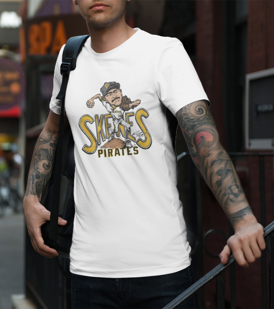 Skenes Pirates Paul Skenes Pittsburgh Pirates 38 T-Shirt