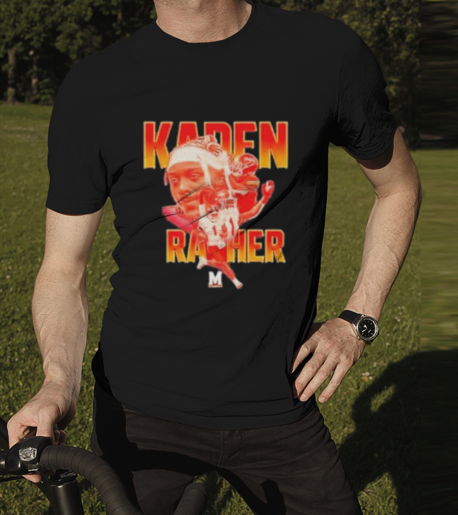 Kaden Prather Maryland Terrapins Football Player Collage T-Shirt