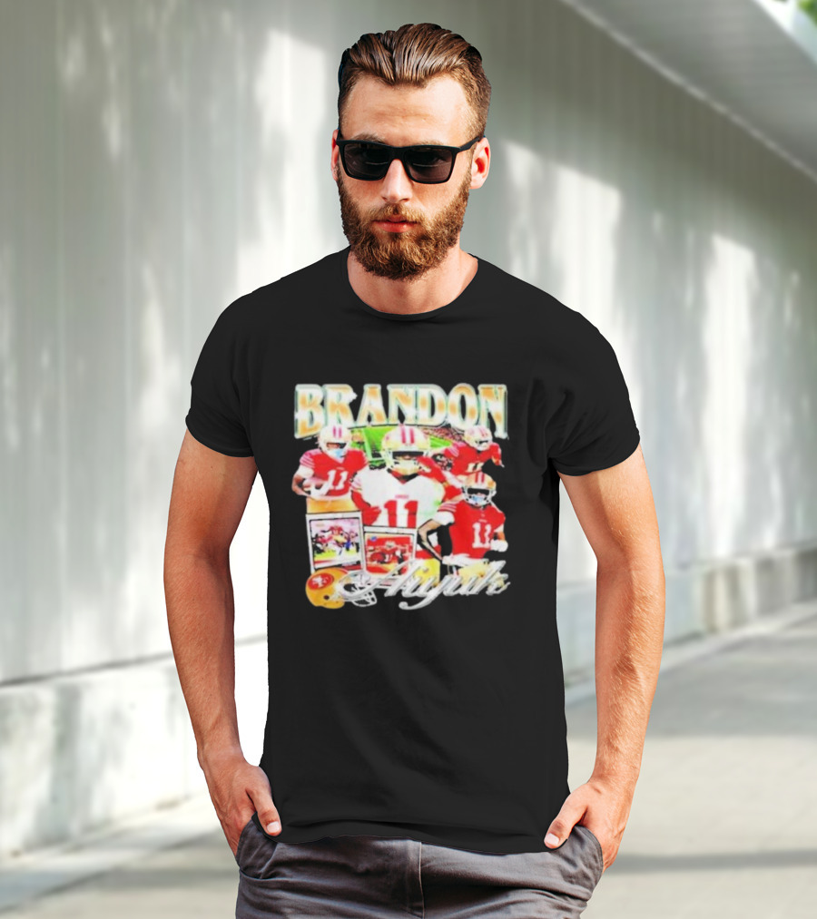 Brandon Aiyuk San Francisco 49ers Football Collage BA IGYB T-Shirt