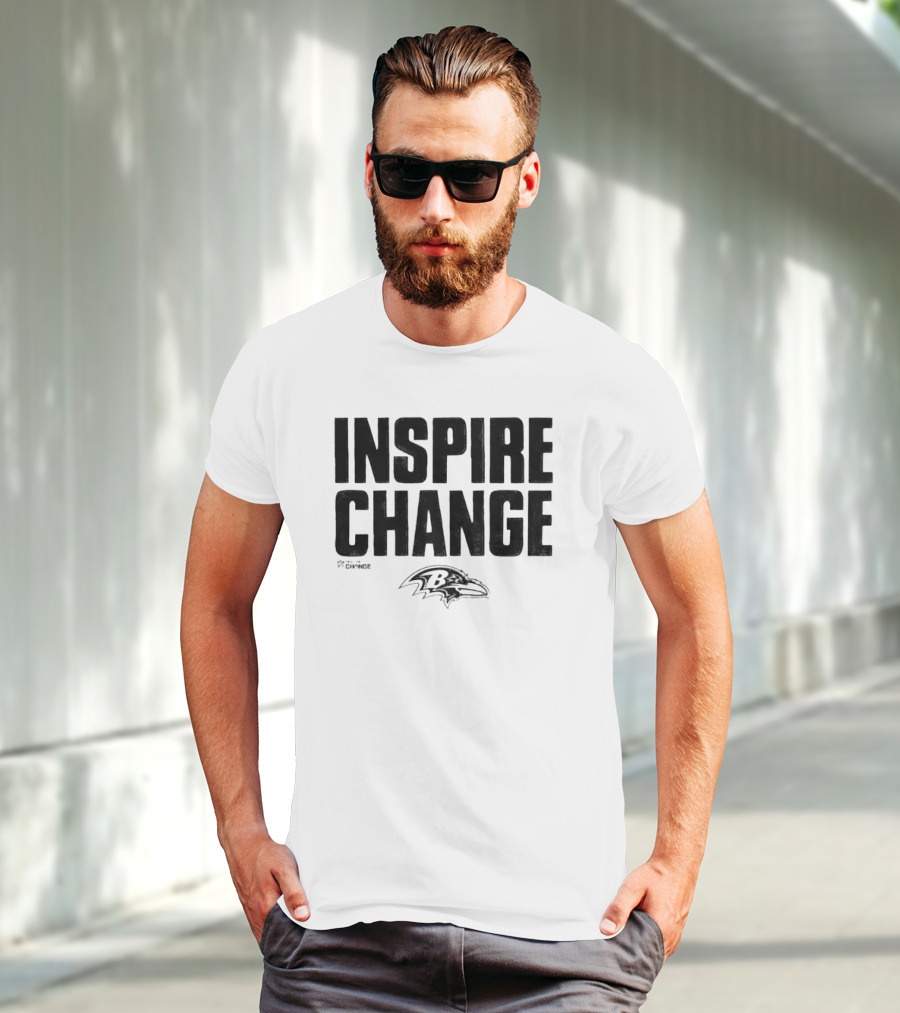 Baltimore Ravens Inspire Change NFL T-Shirt