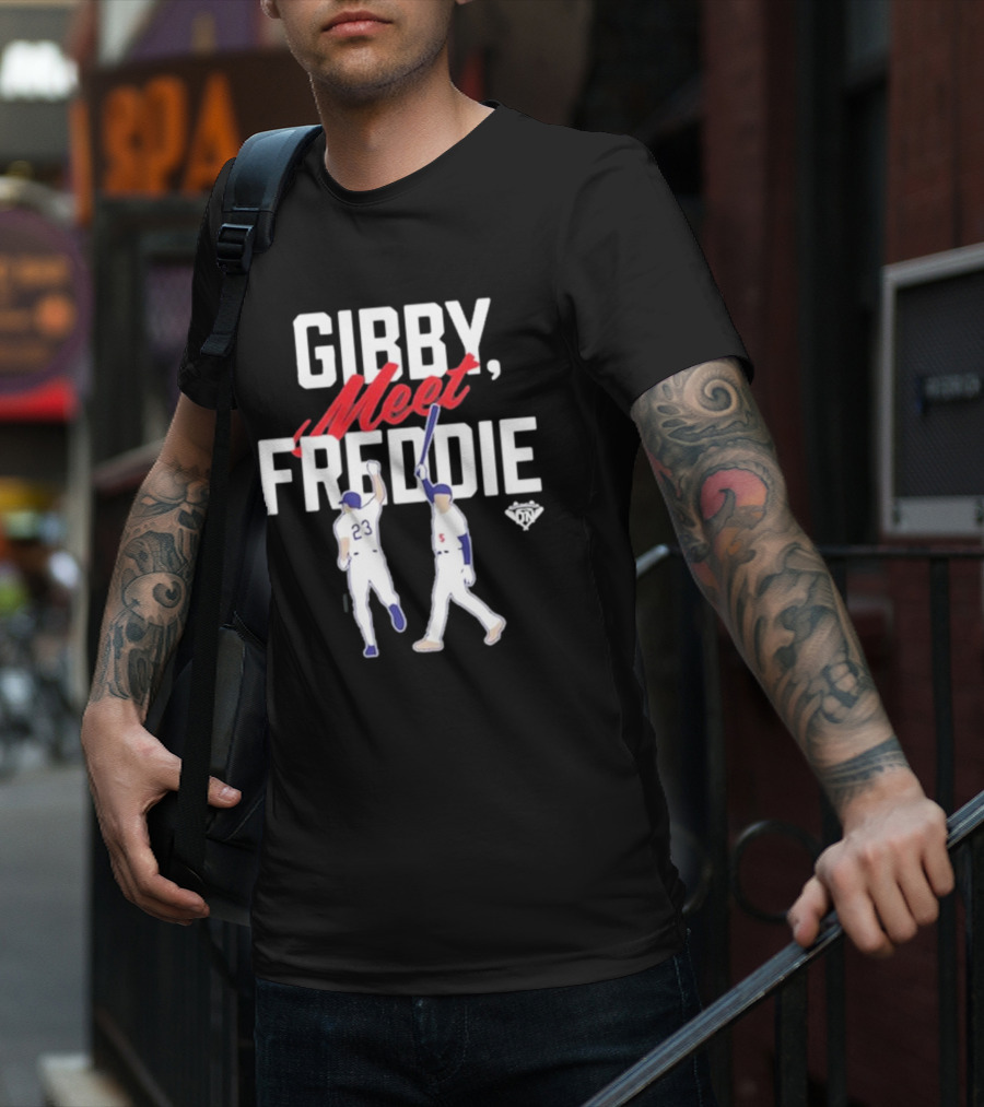 Gibby Meet Freddie Baseball Players 23 5 T-Shirt