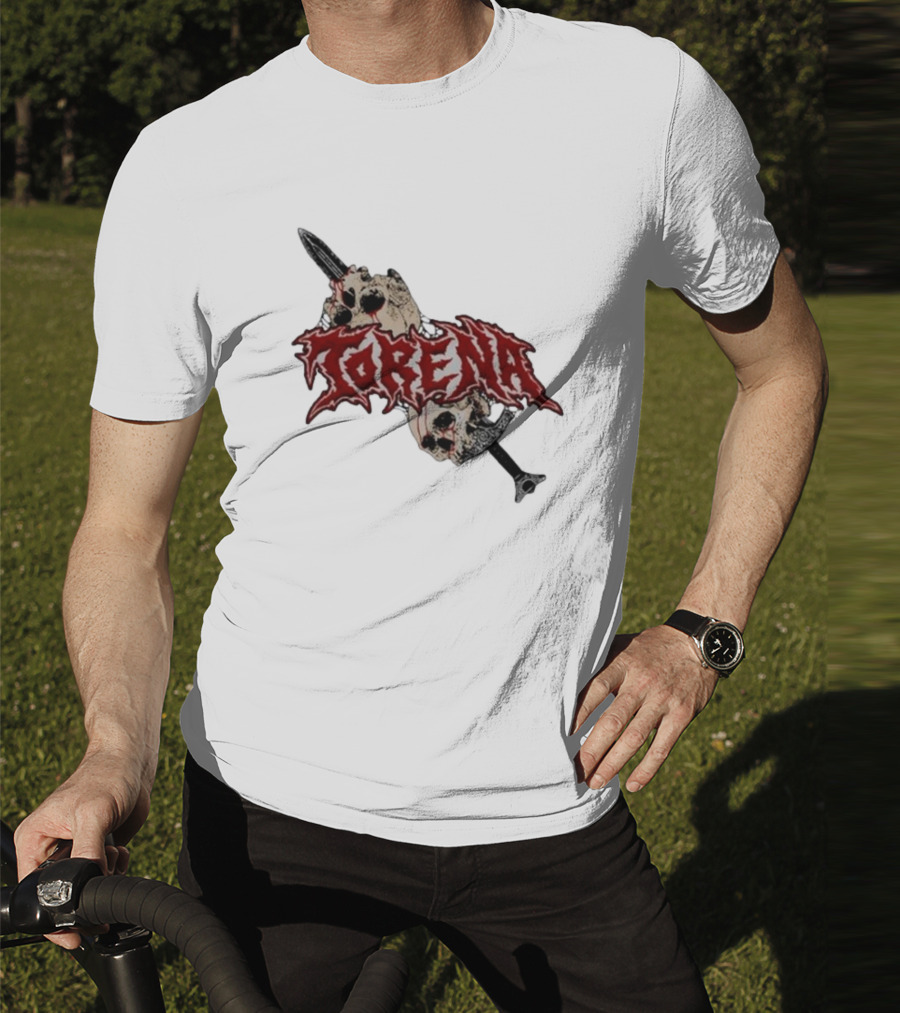 Torena Sword Piercing Skulls T-Shirt
