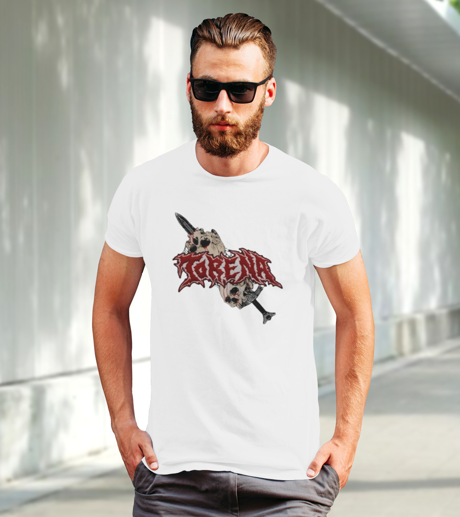 Torena Sword Piercing Skulls T-Shirt
