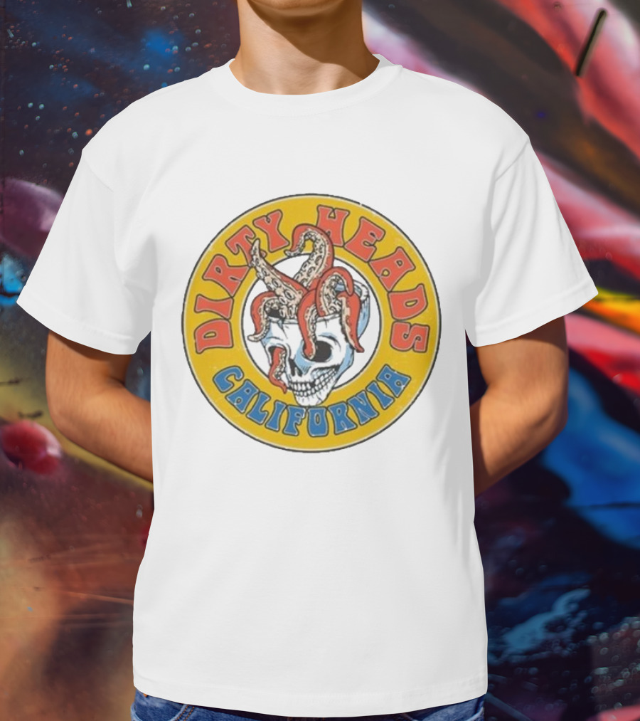 Dirty Heads California OctoSkull T-Shirt