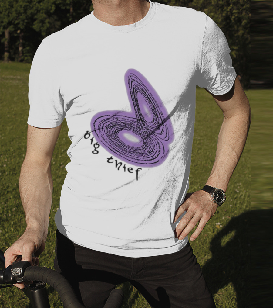 Big Thief Double Infinitee Purple Rings T-Shirt