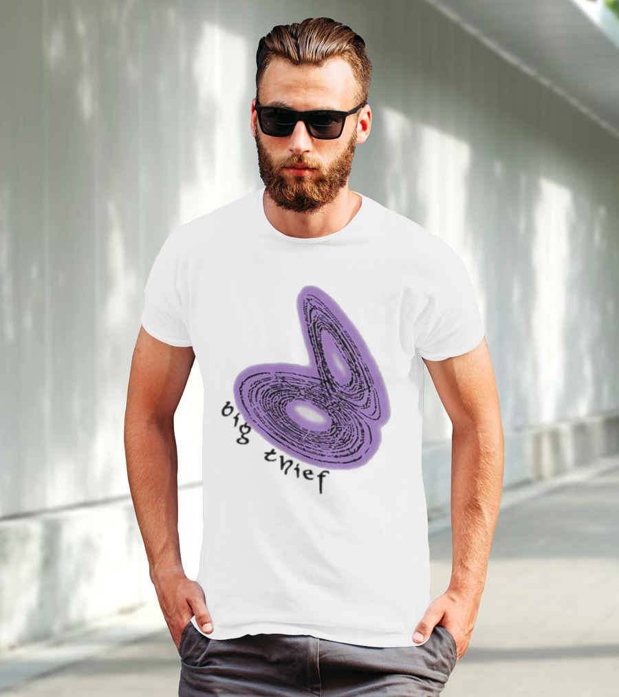 Big Thief Double Infinitee Purple Rings T-Shirt