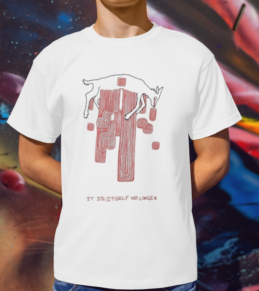 It Is Itself No Longer Dreamy Abstract Goat T-Shirt