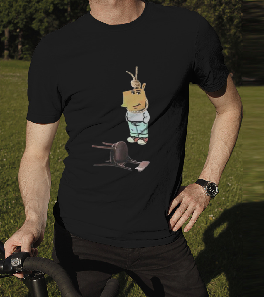 Rami I'm Just A Chill Guy Cartoon Character With Headphone T-Shirt