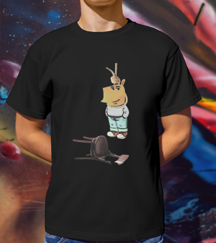 Rami I'm Just A Chill Guy Cartoon Character With Headphone T-Shirt
