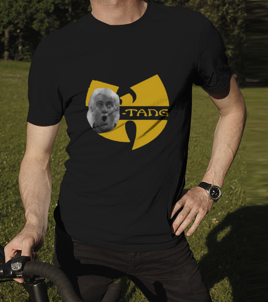 Ric Flair Woo Tang Clan Logo Mashup T-Shirt