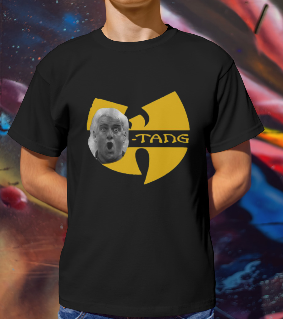 Ric Flair Woo Tang Clan Logo Mashup T-Shirt