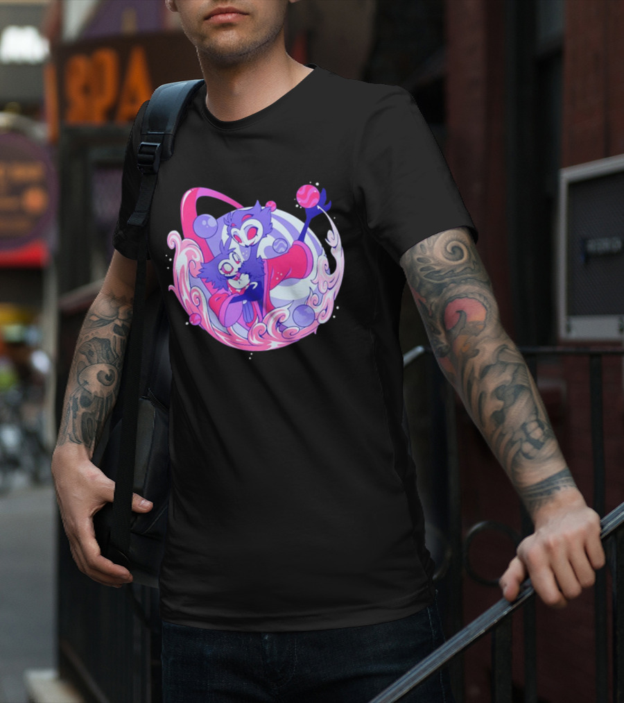 Stolas Owl Demon Cosmic Embrace Lullaby T-Shirt