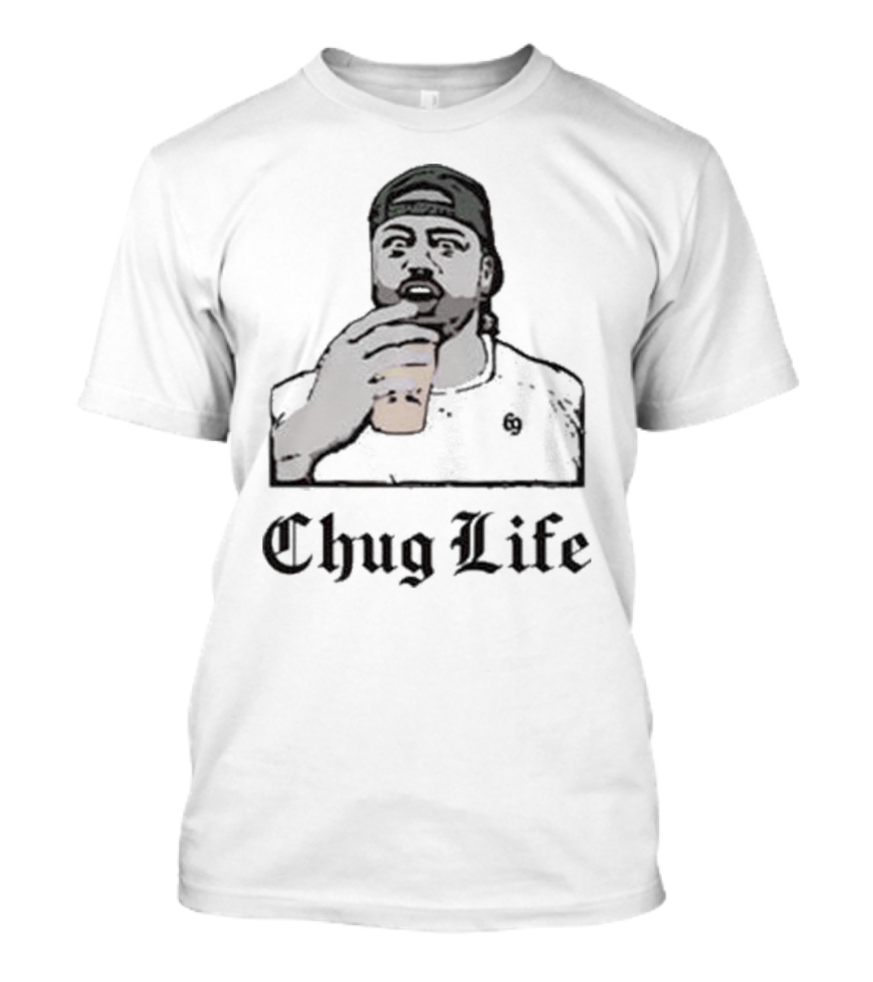 David Bakhtiari Chug Life 69 Football Fan T-Shirt