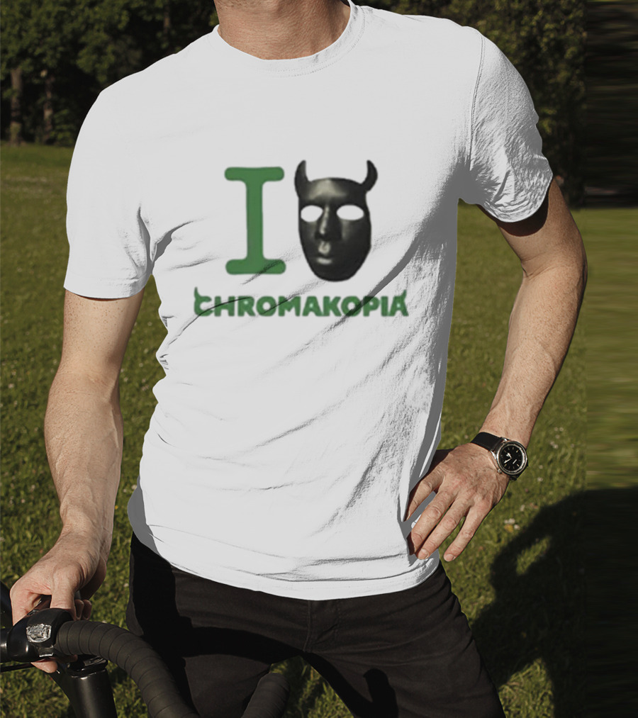 I Love Chromakopia Mask With Horns T-Shirt