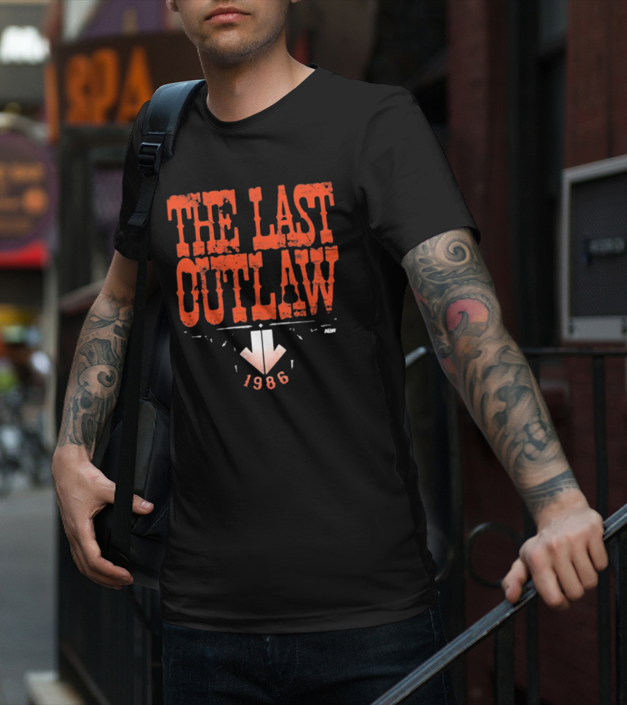 The Last Outlaw AEW Since 1986 Jeff Jarrett Vintage T-Shirt