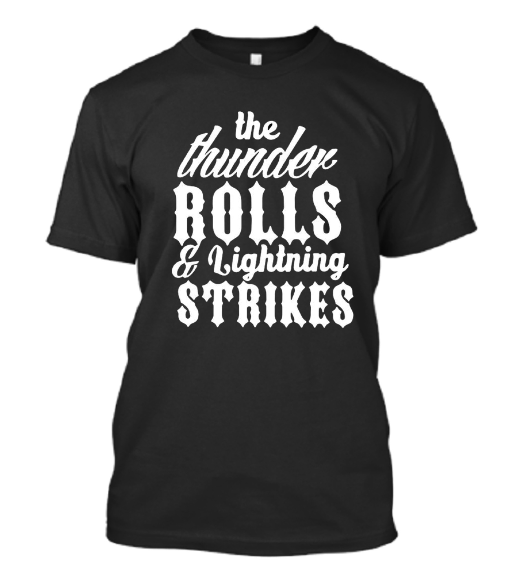 Garth Brooks The Thunder Rolls And Lightning Strikes Iconic Lyrics T-Shirt