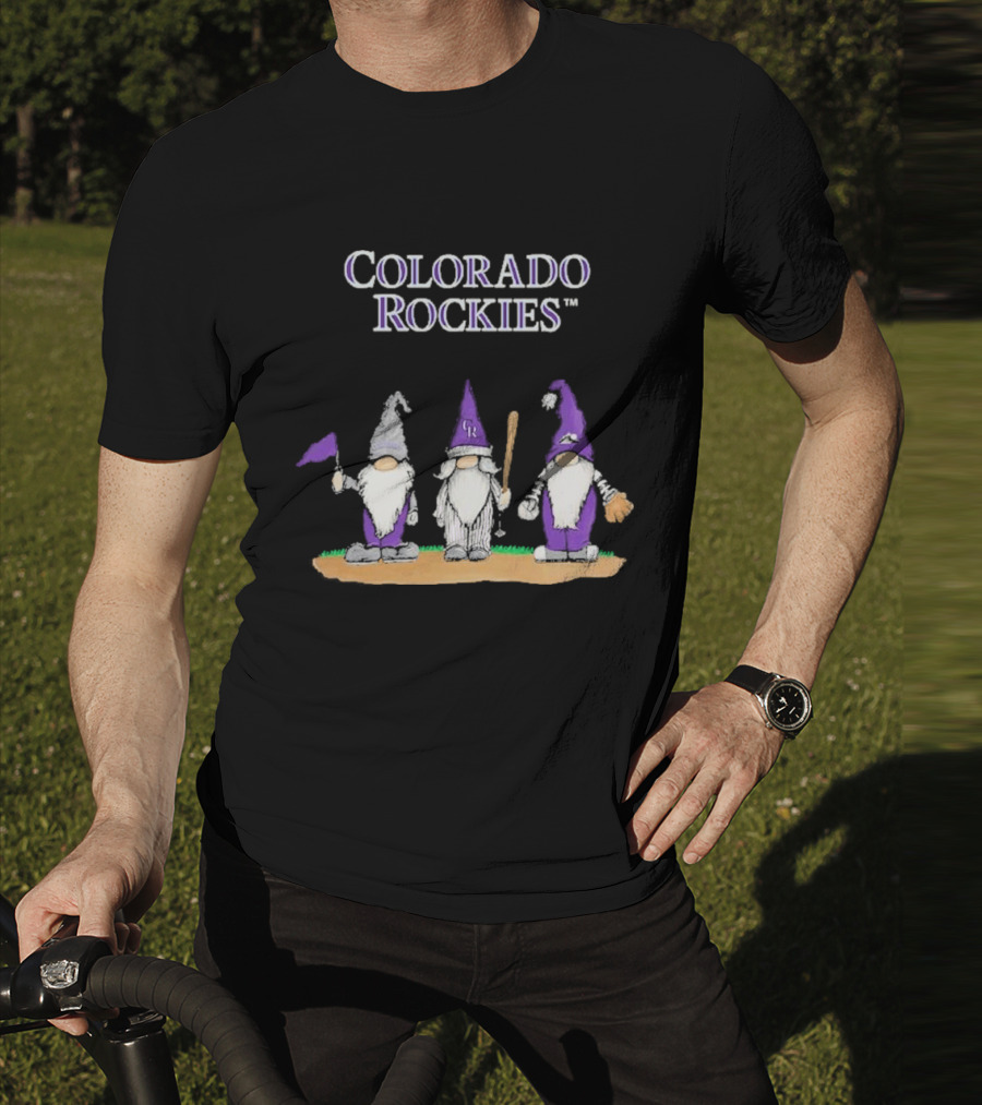 Colorado Rockies Infant Gnomes Baseball T-Shirt