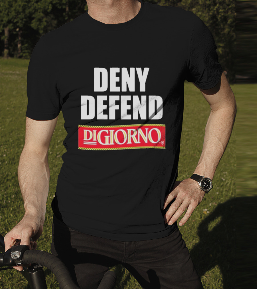 Methsyndicate Deny Defend DiGiorno Pizza T-Shirt