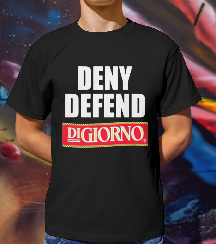 Methsyndicate Deny Defend DiGiorno Pizza T-Shirt
