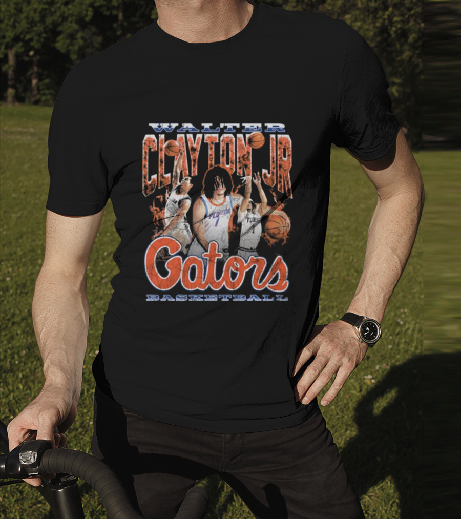 Walter Clayton Jr Florida Gators Basketball 90s T-Shirt