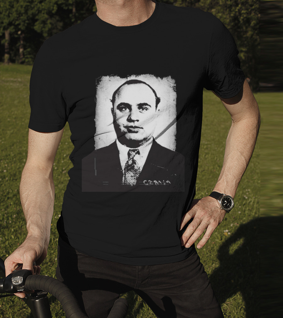 Social Distortion Black Kat Vintage Al Capone Photograph T-Shirt