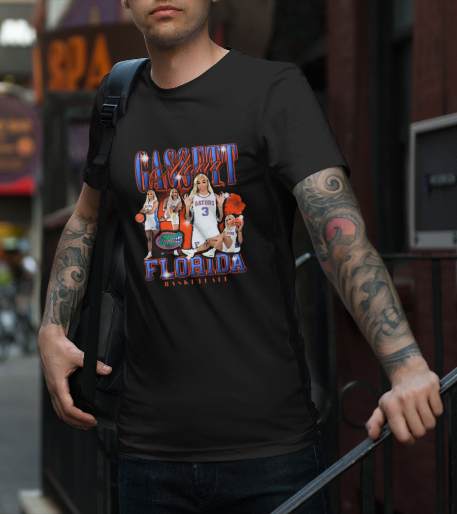 Alexia Gassett Florida Gators Basketball 90s T-Shirt