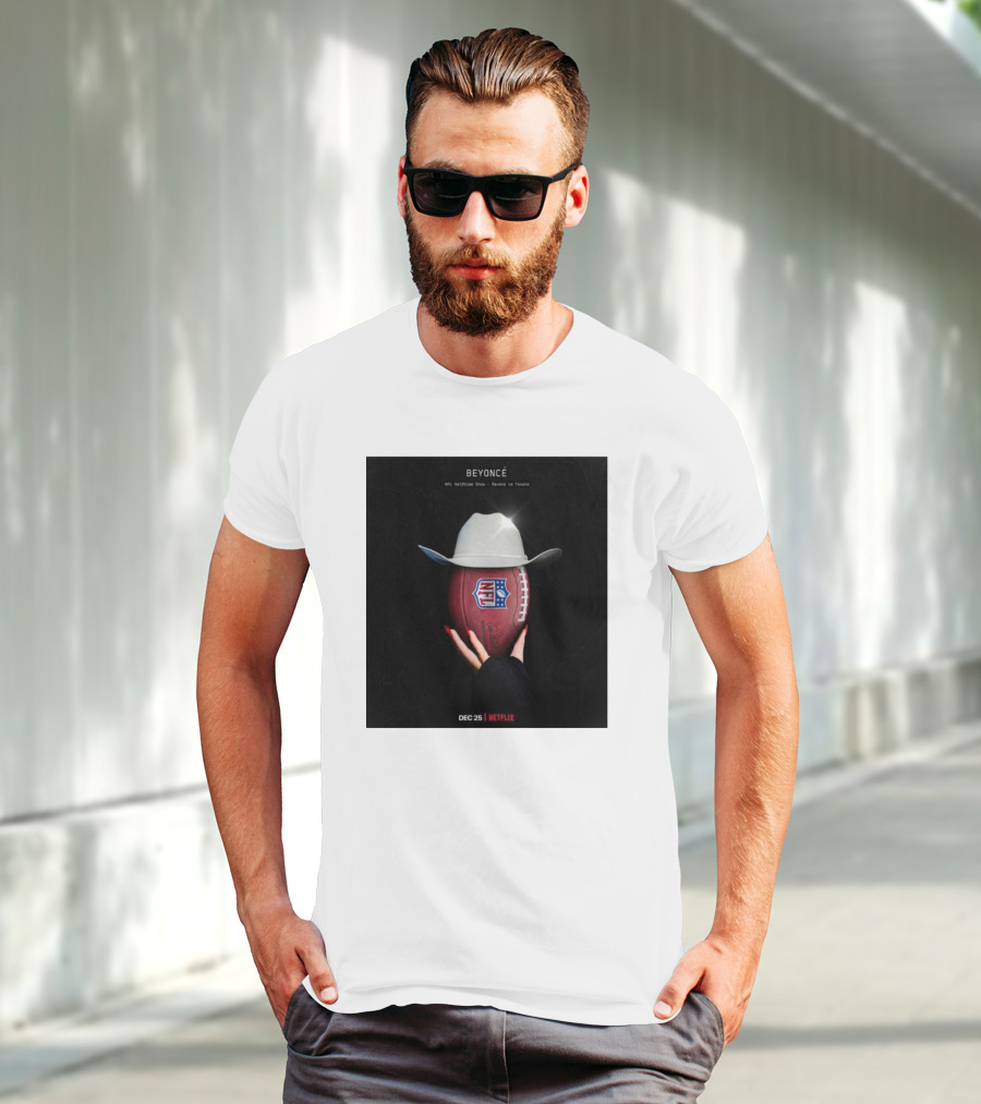 BEYONCÉ NFL Halftime Show Ravens Vs. Texans Dec 25 Netflix T-Shirt