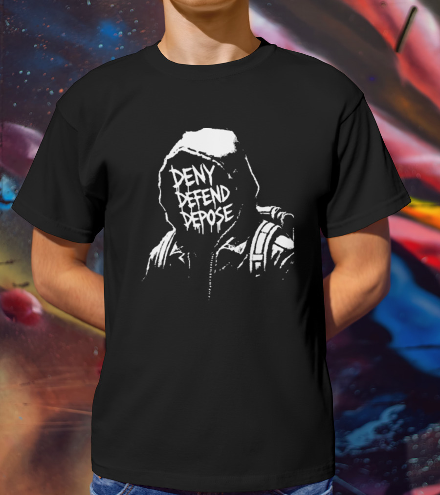 Radiant Stylee Luigi Mangione Deny Defend Depose T-Shirt
