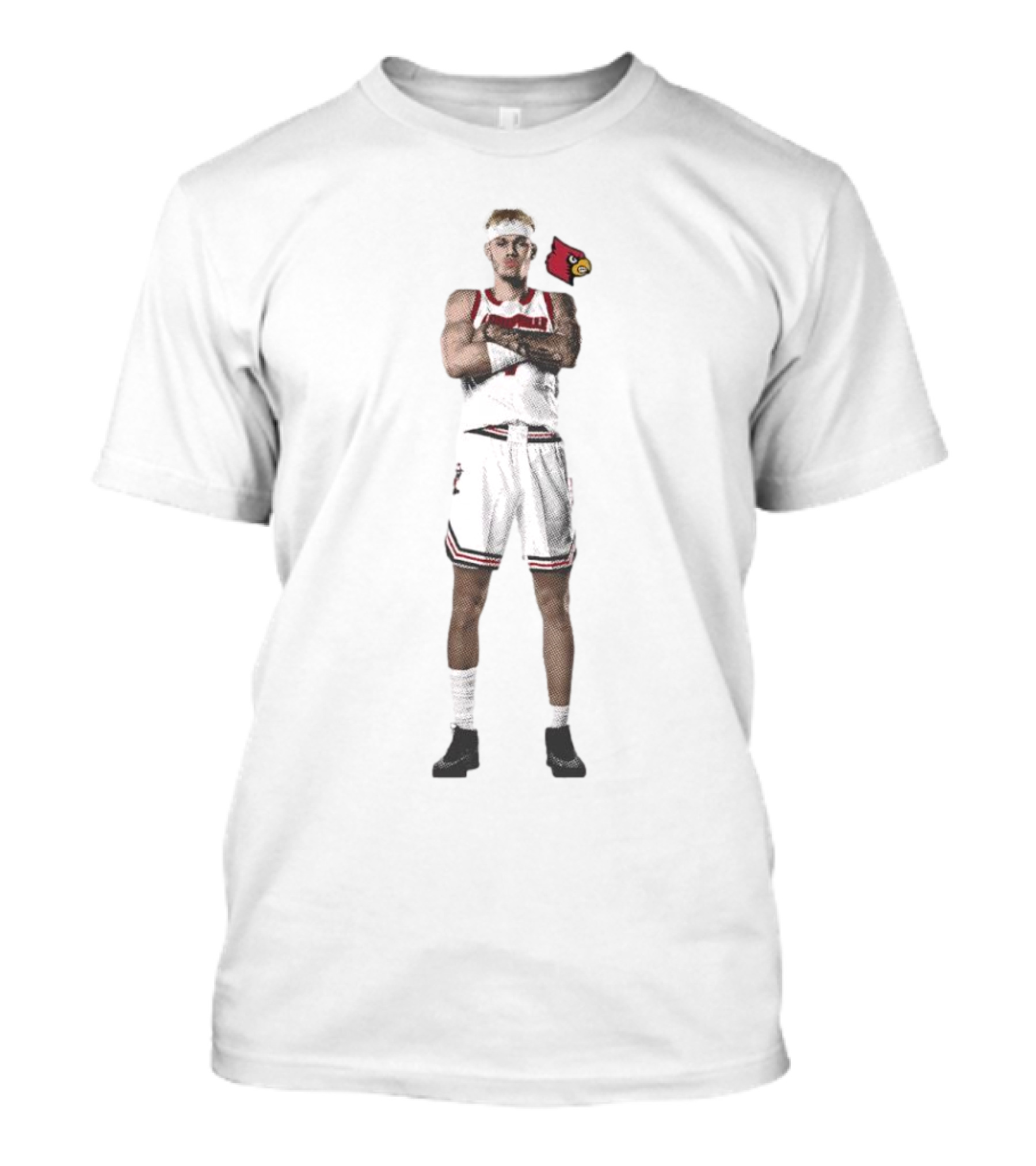 Kasean Pryor Louisville Cardinals Basketball Player Jumper T-Shirt