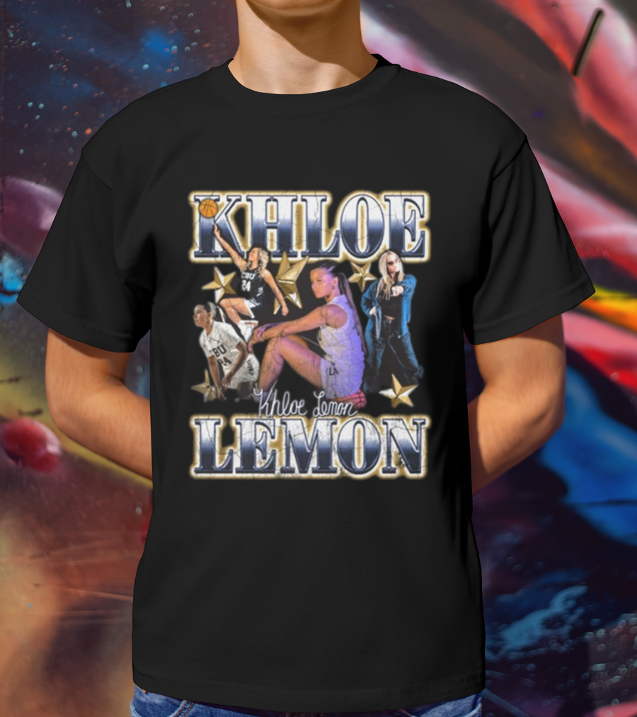 Khloe Lemon Basketball California Baptist Lancers 90s Signature T-Shirt